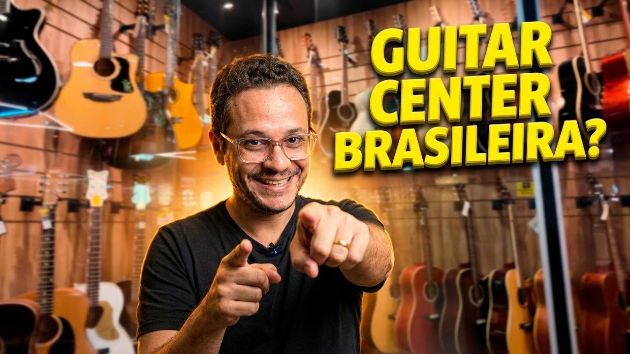 A "Guitar Center" brasileira???? Existe e eu vou te Mostrar!